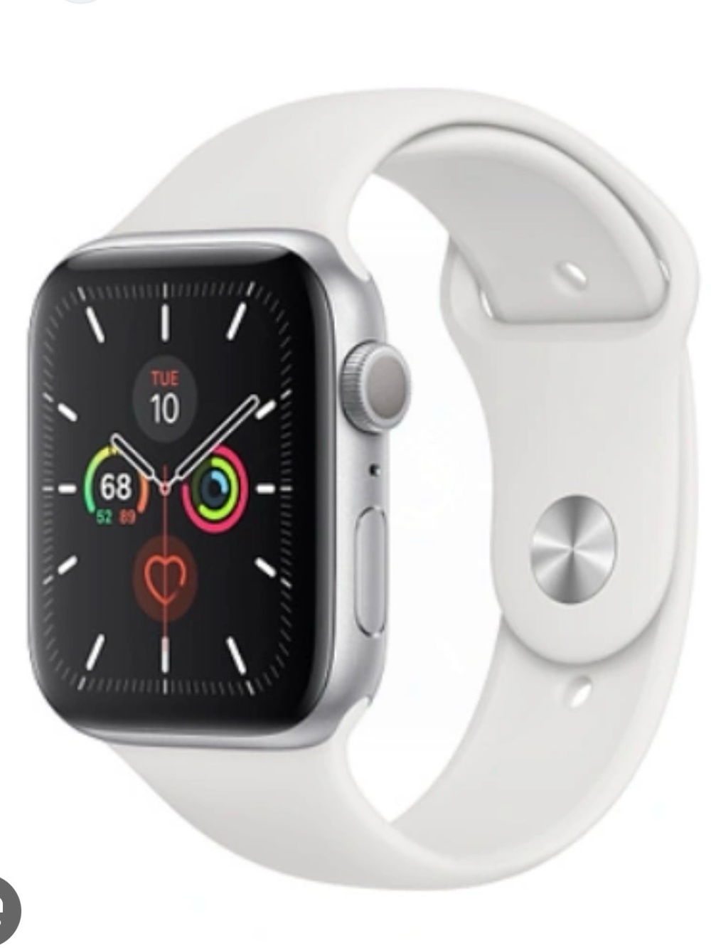 Apple Watch Series 5 Smartwatch - Comes with White & Black Stainless Steel Band